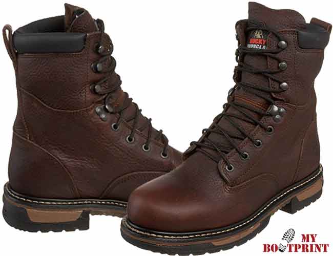 Rocky Men's Iron Clad Work Boot - best landscaping work boots